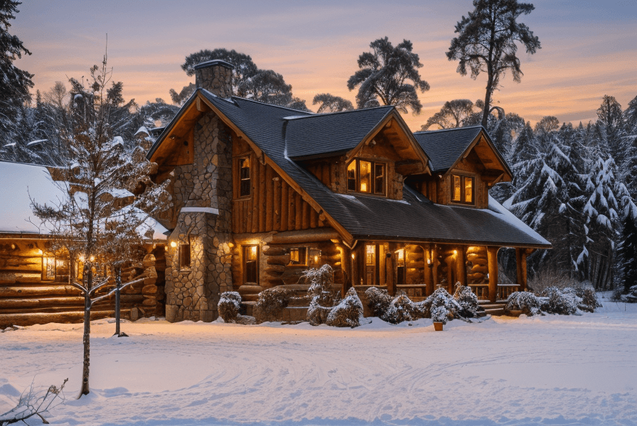 Scandinavian Log Cabin preview